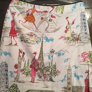 Whimsical mini skirt
